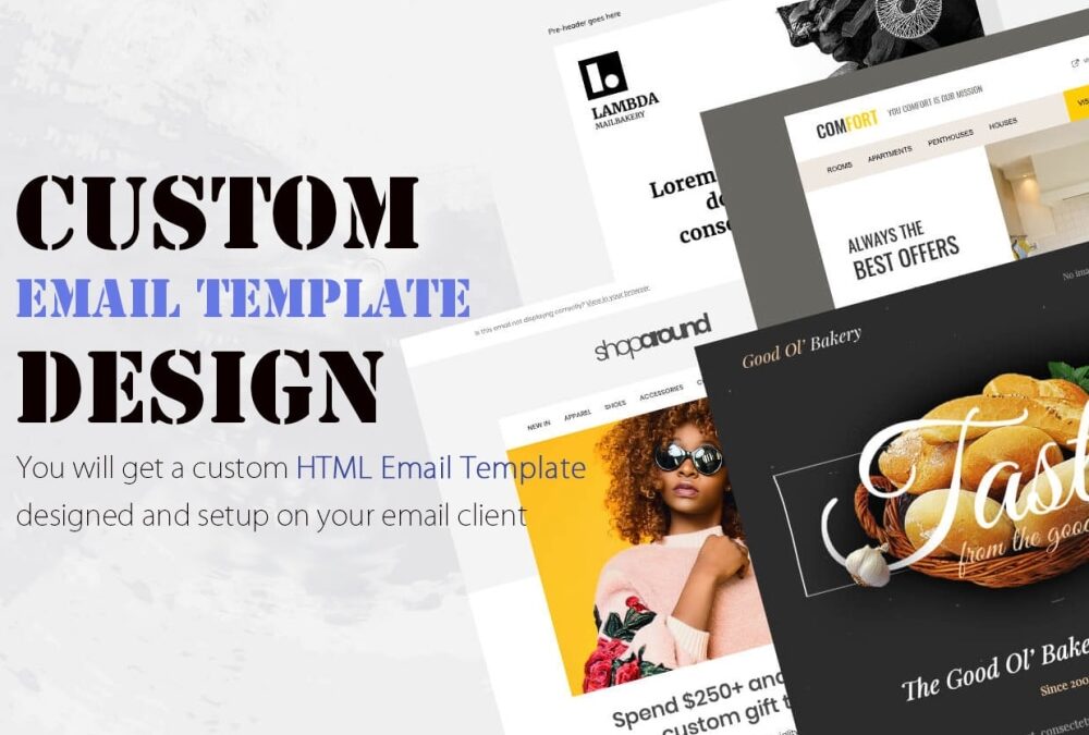 Why Custom HTML Email Template Services Pay Off Big Time