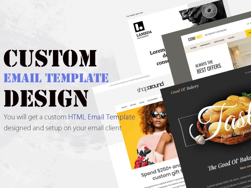 Custom HTML Email Template