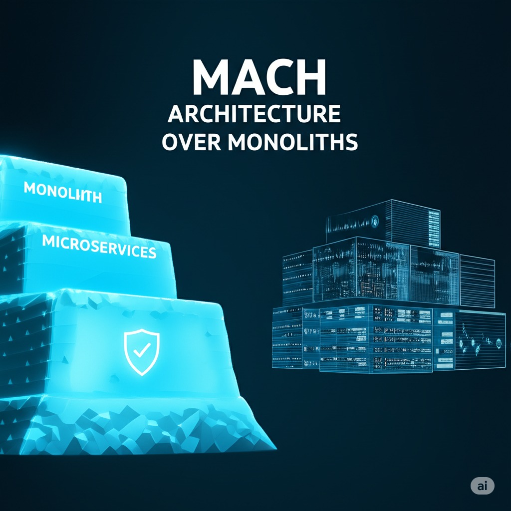 MACH Architecture Over Monoliths MACH Architecture Over Monoliths