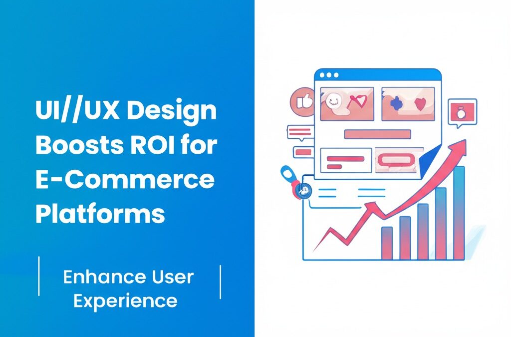 How UI/UX Enhances ROI Across E-Commerce Platforms