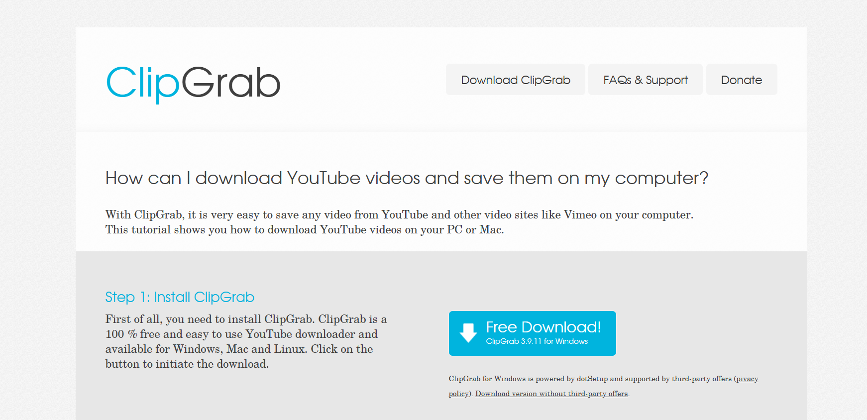 ClipGrab