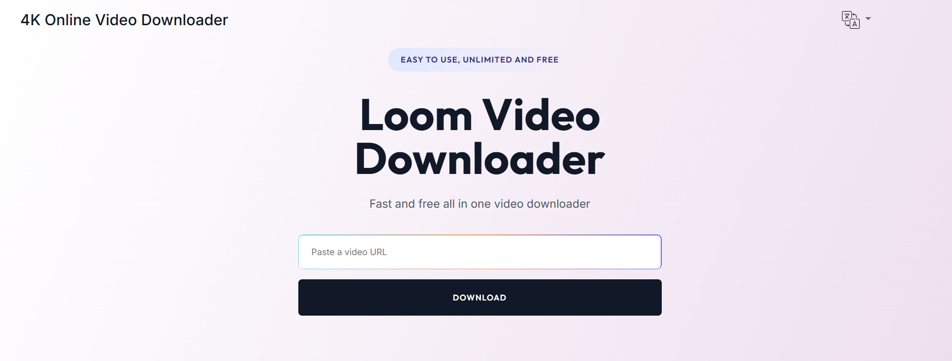 Loom Video Downloader