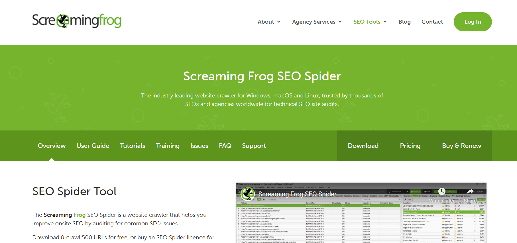 Screaming Frog