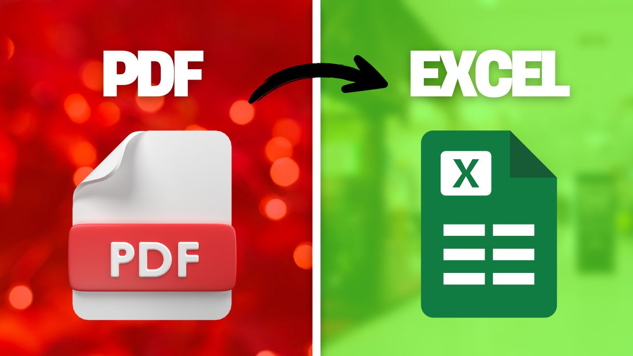 pdf to excel