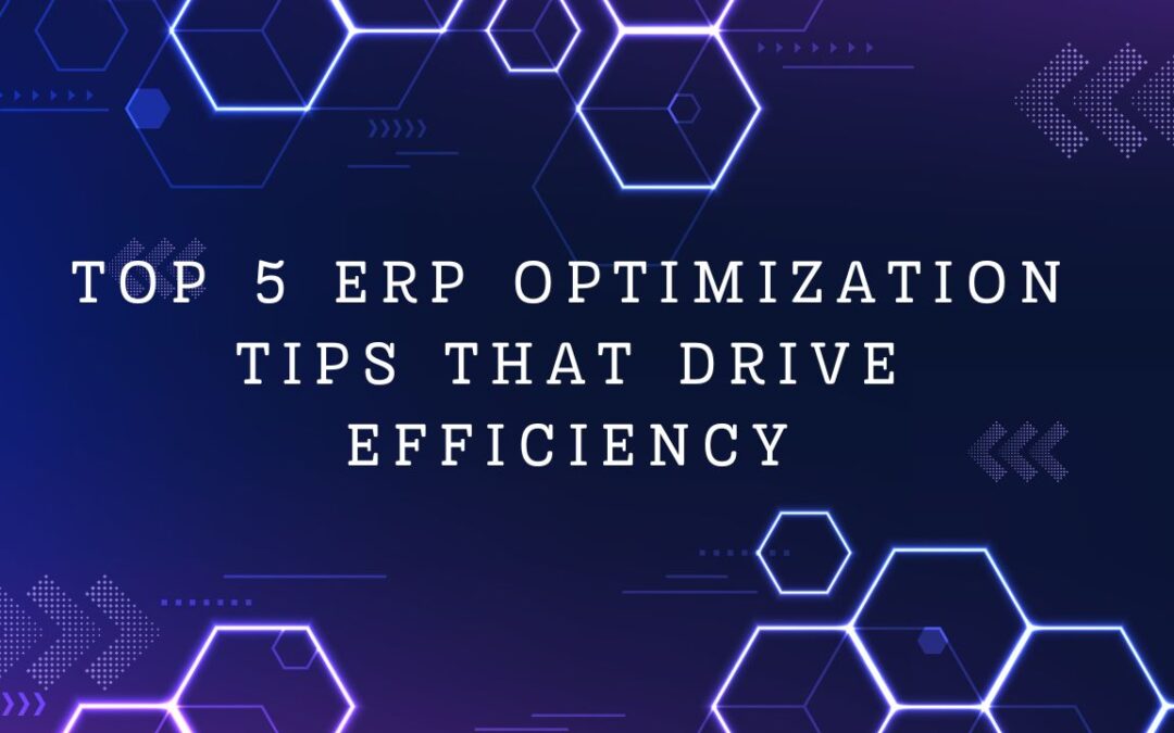 Top 5 ERP Optimization Tips That Drive Efficiency