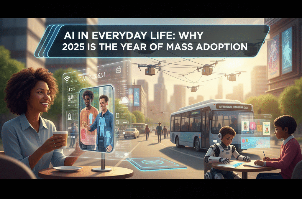 AI in Everyday Life: Why 2025 Is the Year of Mass Adoption