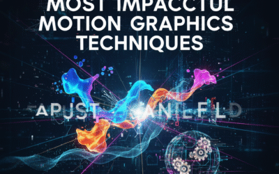 Most Impactful Motion Graphics Techniques