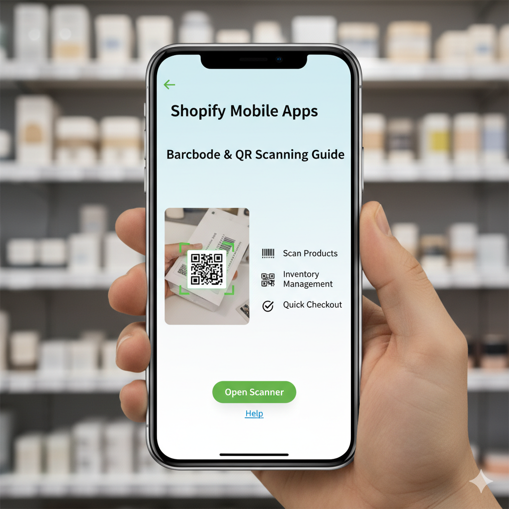 Shopify Mobile Apps: Barcode & QR Scanning Guide