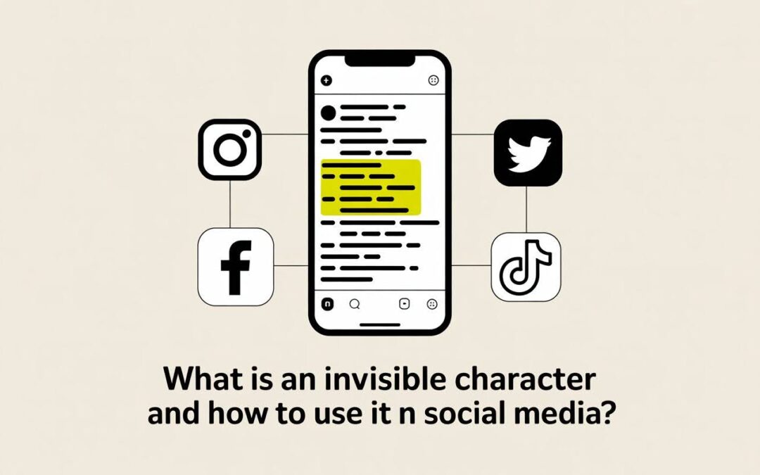 What Is an Invisible Character and How to Use It on Social Media?
