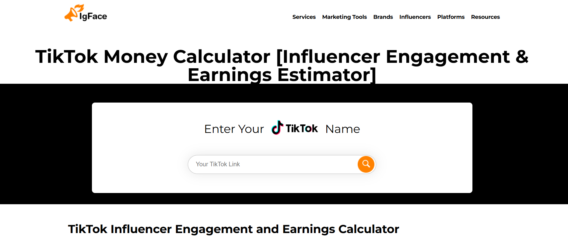 TikTok Money Calculator by IgFace