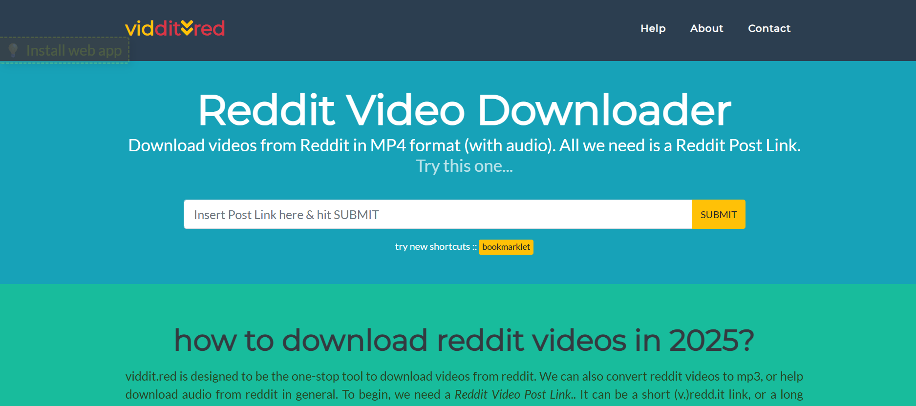 Viddit red