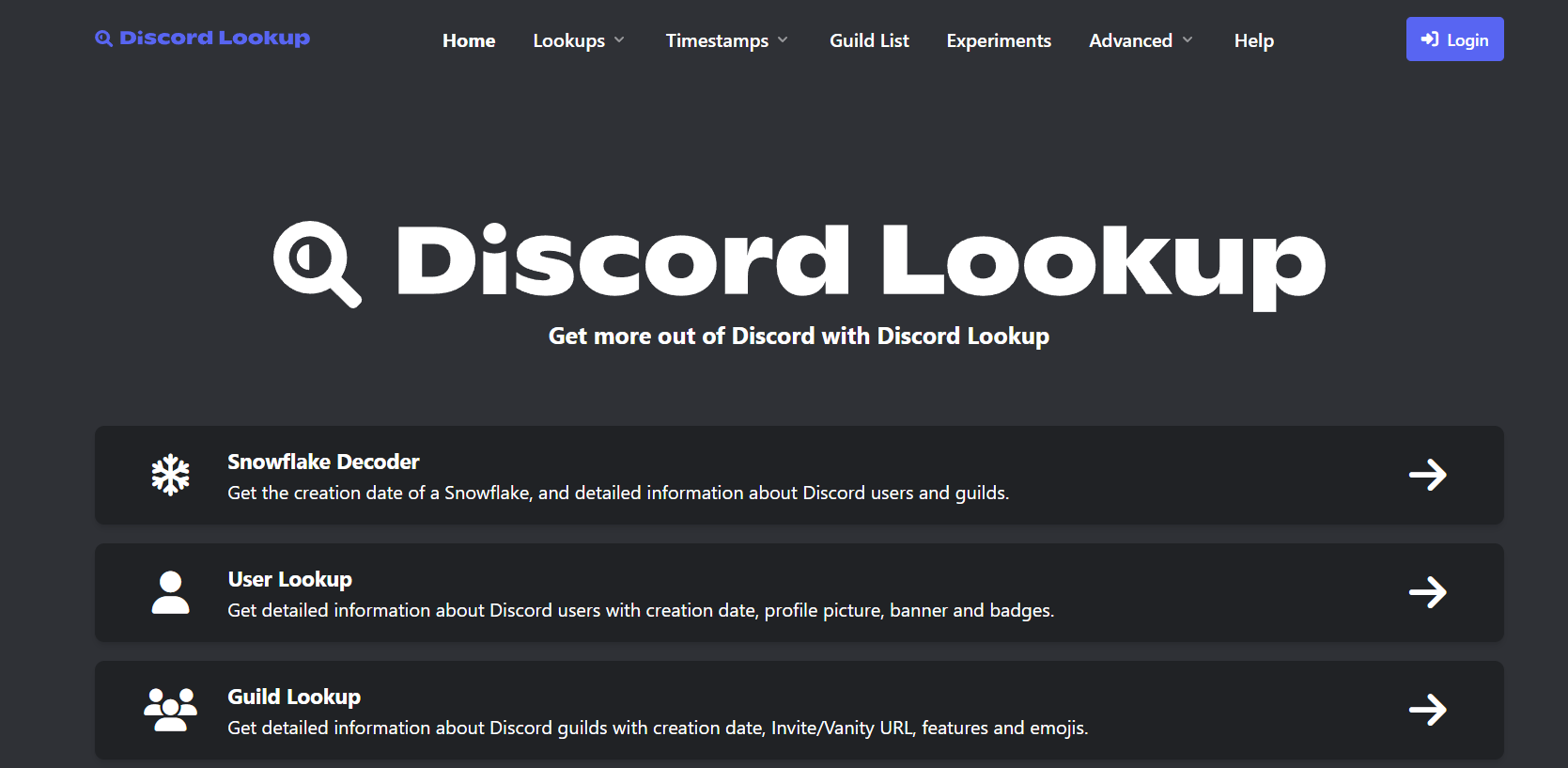 DiscordLookup