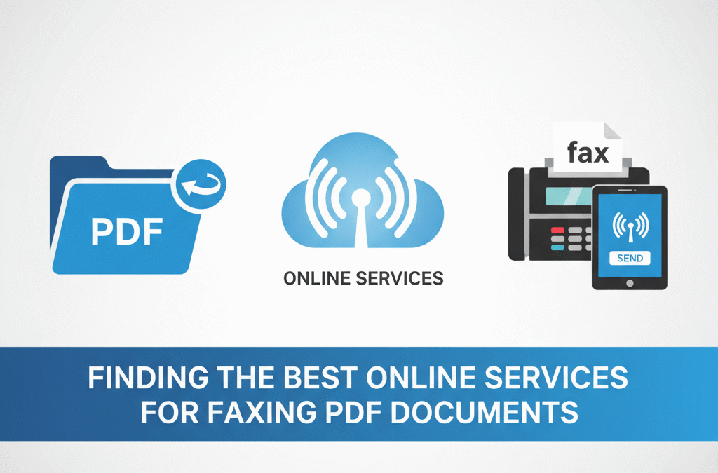 Finding the Best Online Services for Faxing PDF Documents