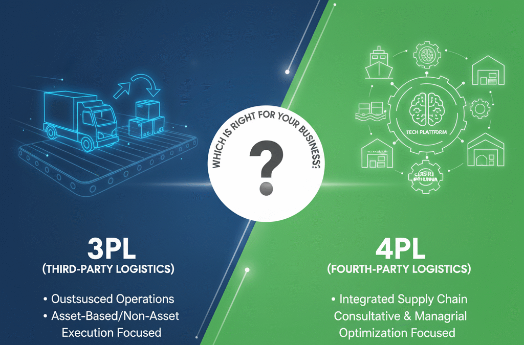 The Difference Between 3PL and 4PL: Which Is Right for Your Business?