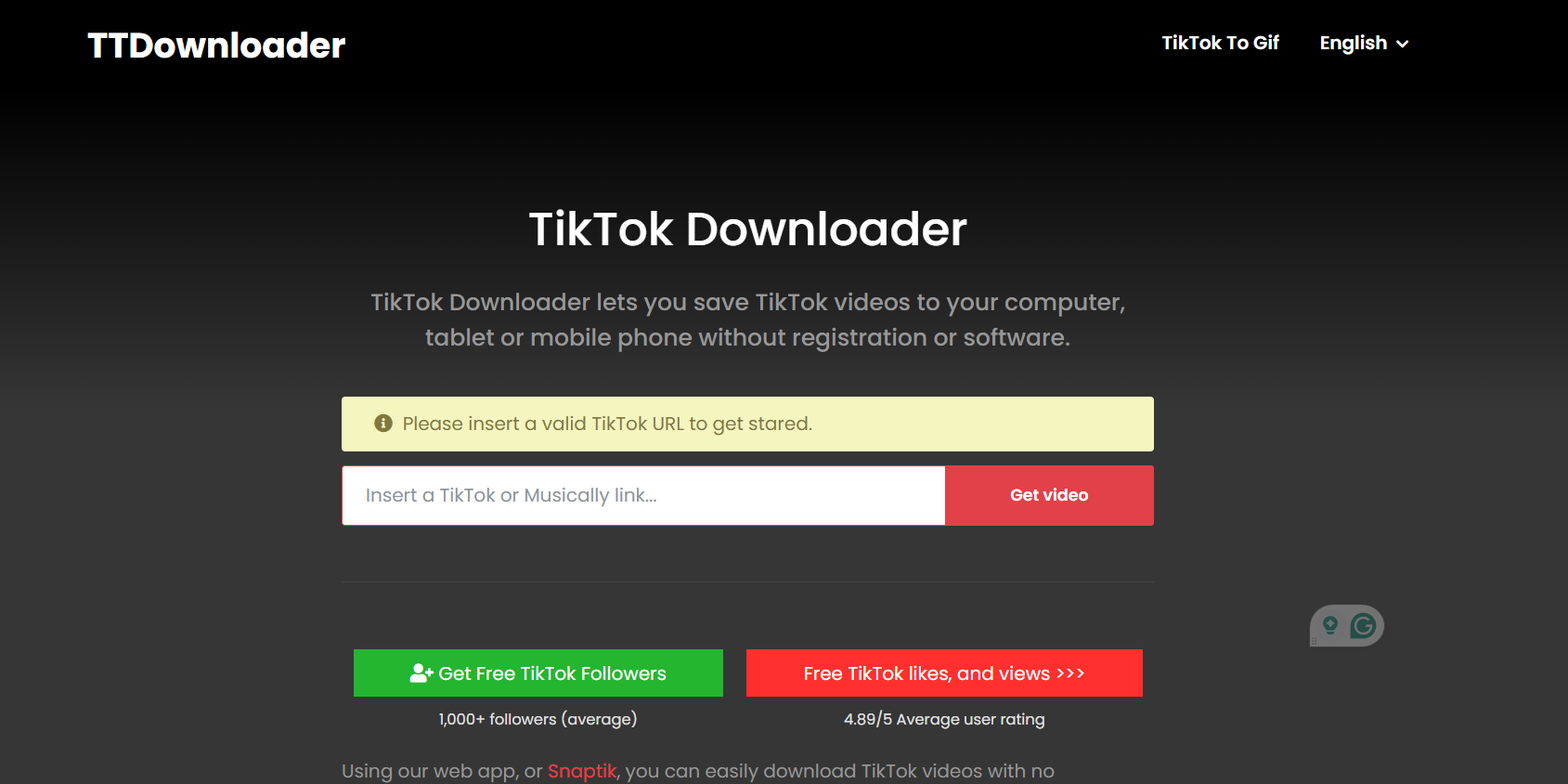 TTDownloader