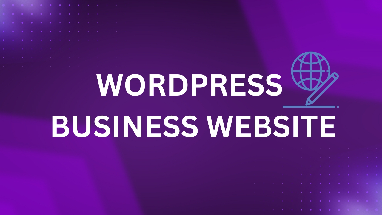 WordPress business website