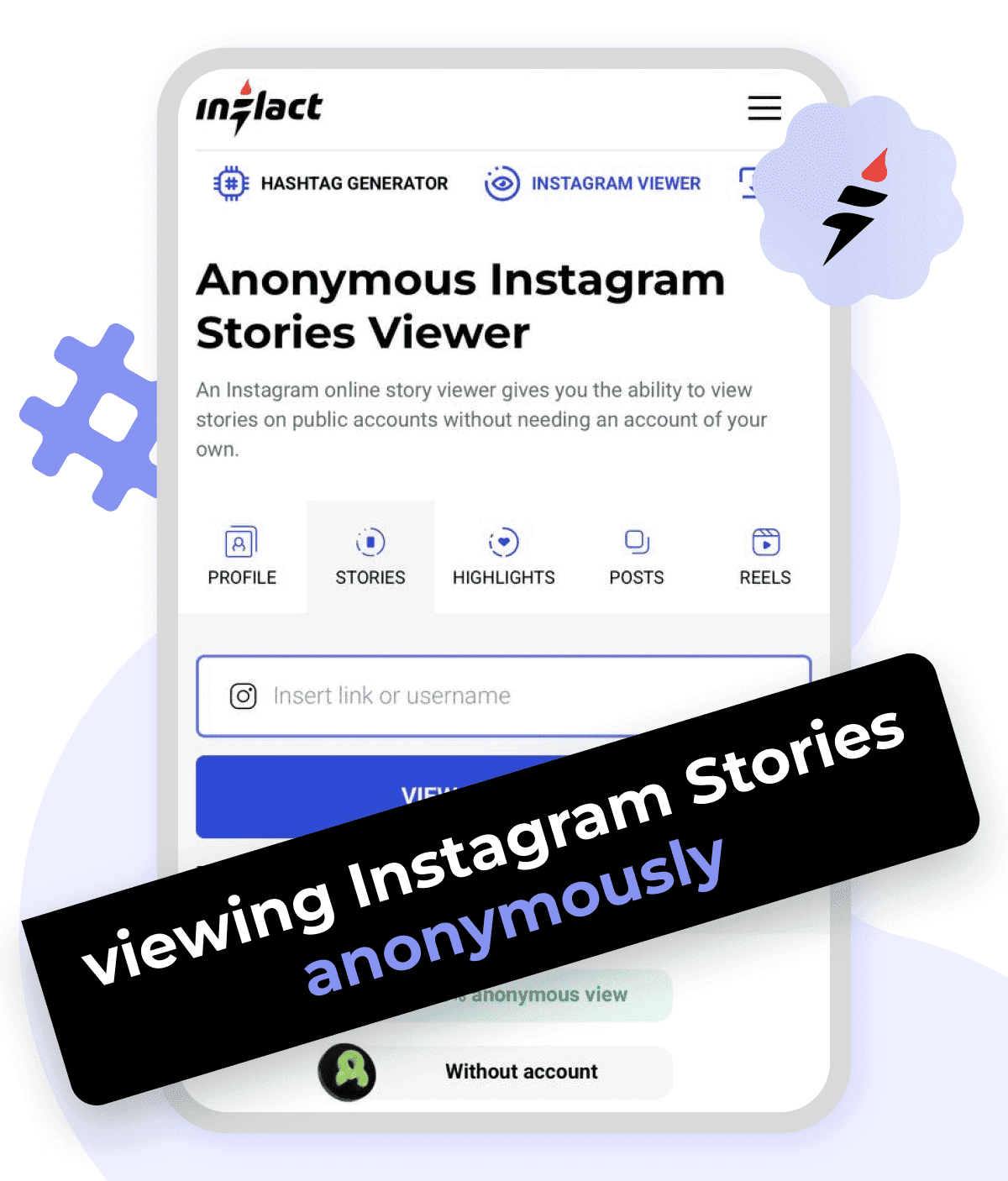 anonymous story viewer on Instagram