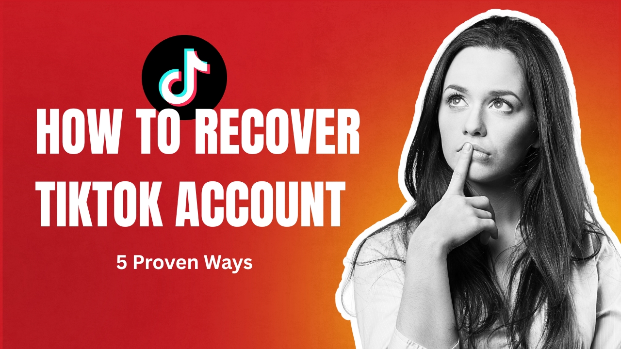 how to recover tiktok account
