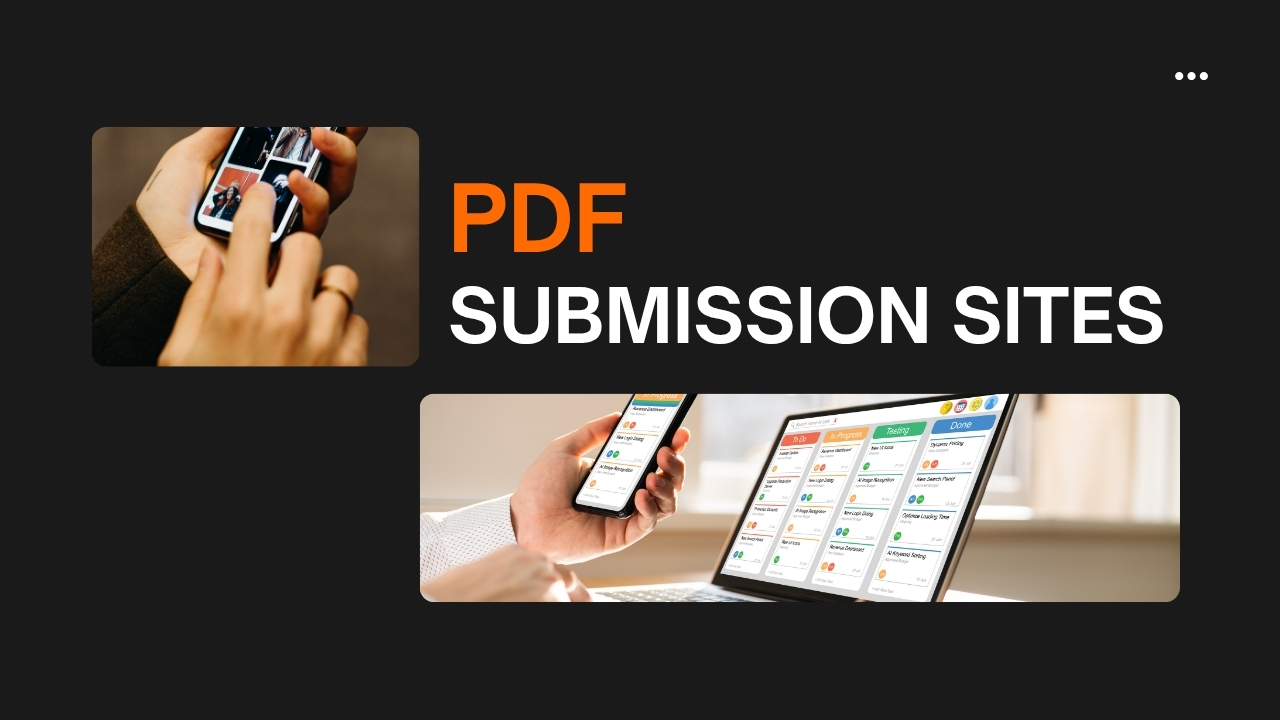 pdf submission sites