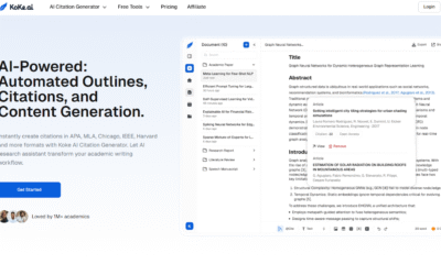 Koke AI’s ACS Citation Generator: Your Ultimate Research Companion