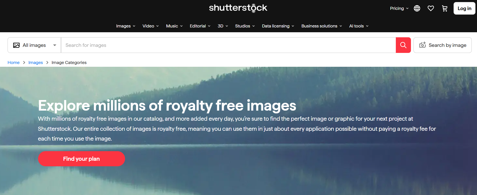 Shutterstock Free Image Section