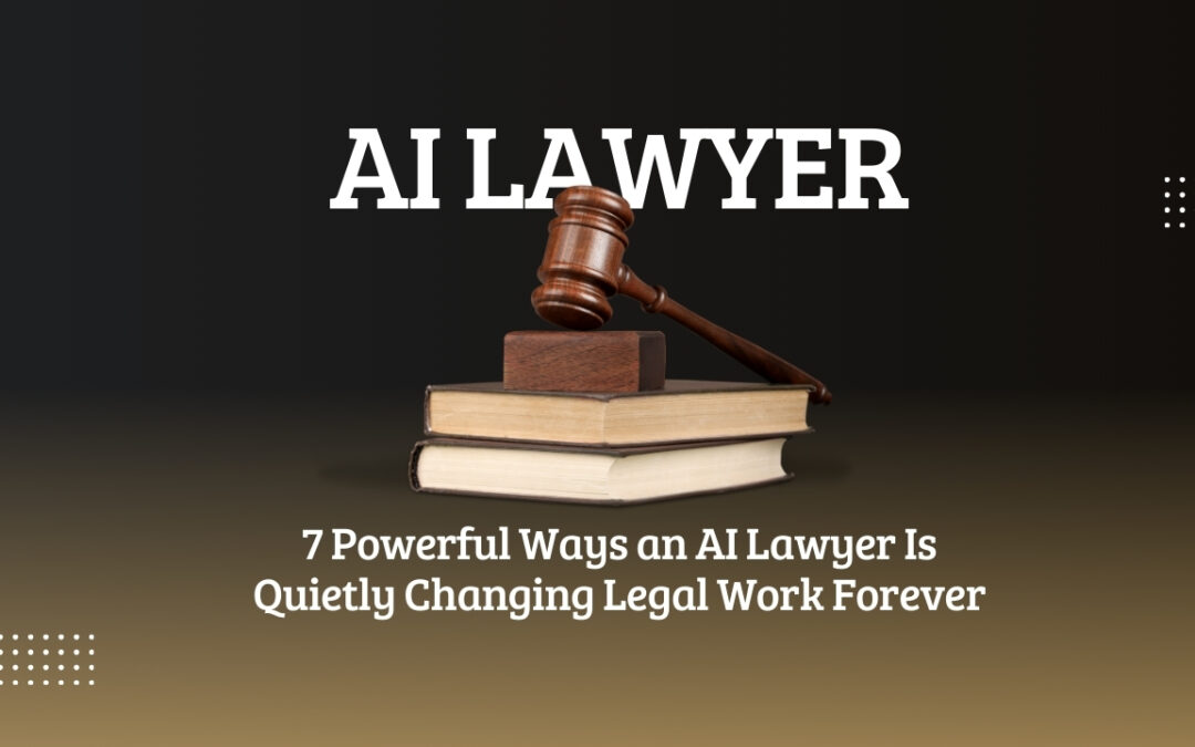 7 Powerful Ways an AI Lawyer Is Quietly Changing Legal Work Forever