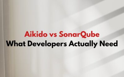 Aikido vs SonarQube: What Developers Actually Need