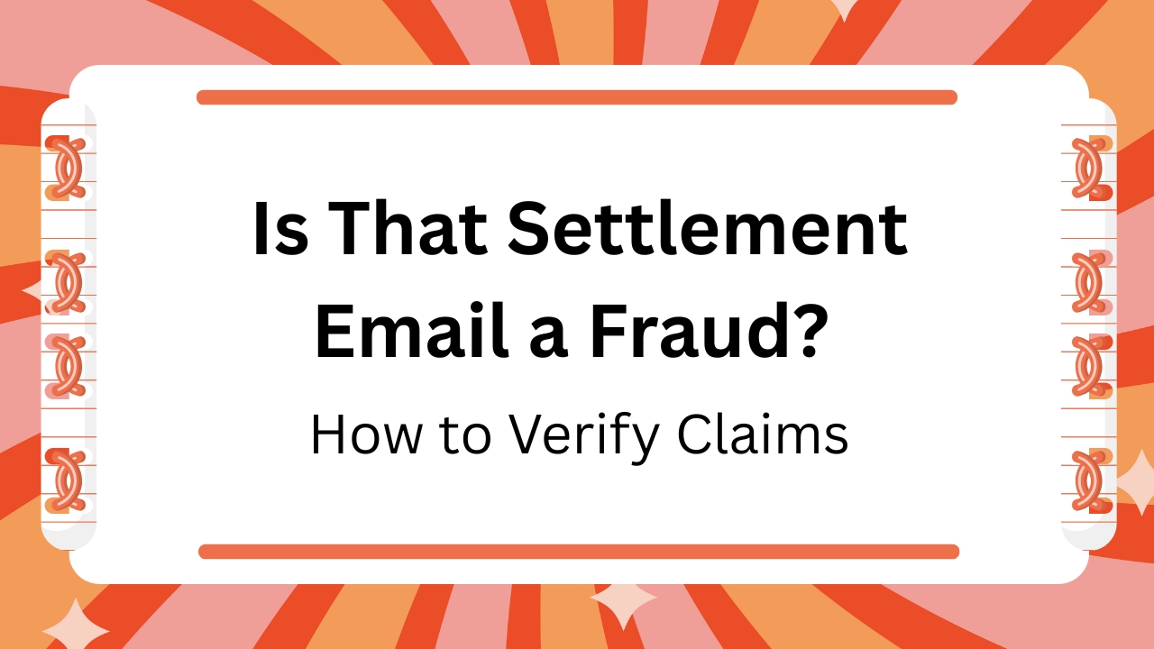 Settlement Email