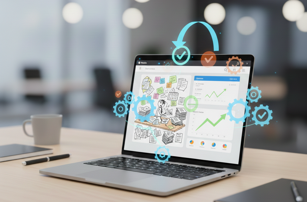 How CRM Automation Reduces Manual Work for Sales Reps