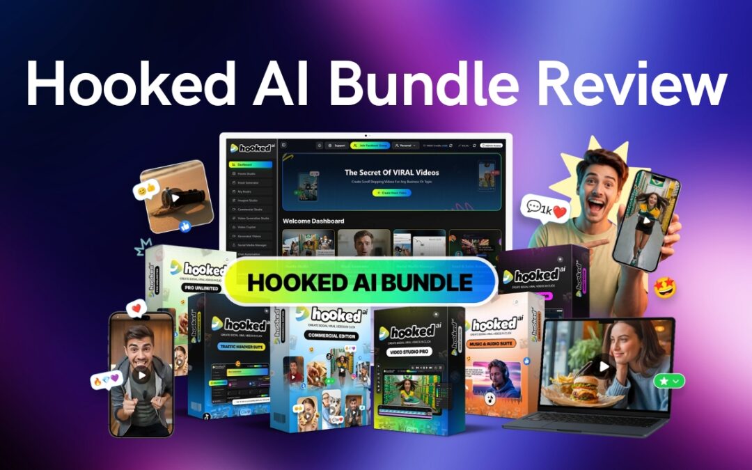 Hooked AI Bundle Review: Is This “Attention Engine” The End of Expensive Video Editors?