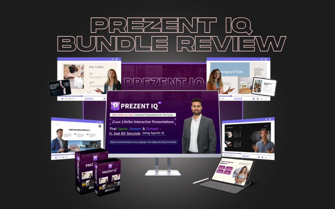 Prezent IQ Bundle Review: Is This AI Avatar Presentation Tool Actually Profitable?