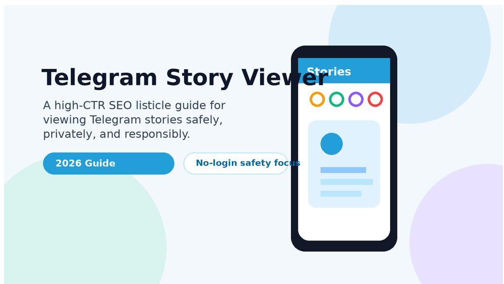 Telegram Story Viewer