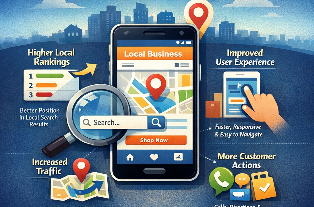 The Impact of Mobile-First Web Design on Local Search Visibility