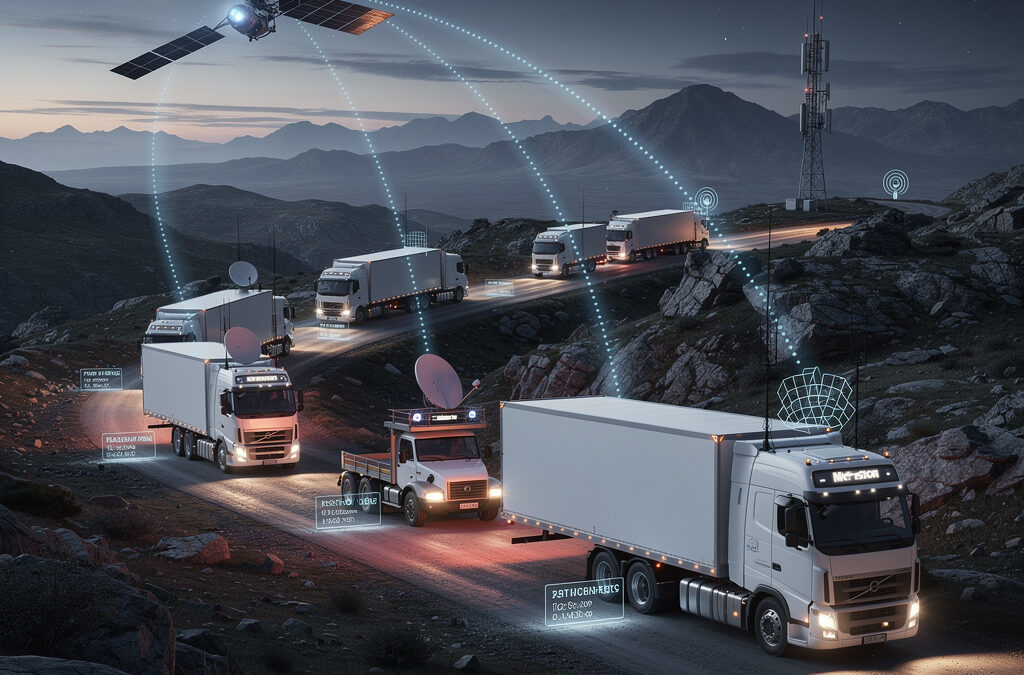 How Remote Transport Fleets Maintain Communication in Cellular Dead Zones