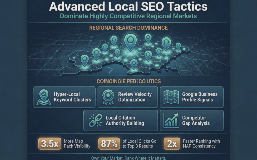 Advanced Local SEO Tactics to Dominate Highly Competitive Regional Markets
