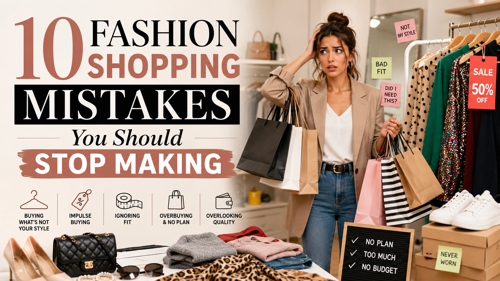 Fashion Shopping Mistakes 
