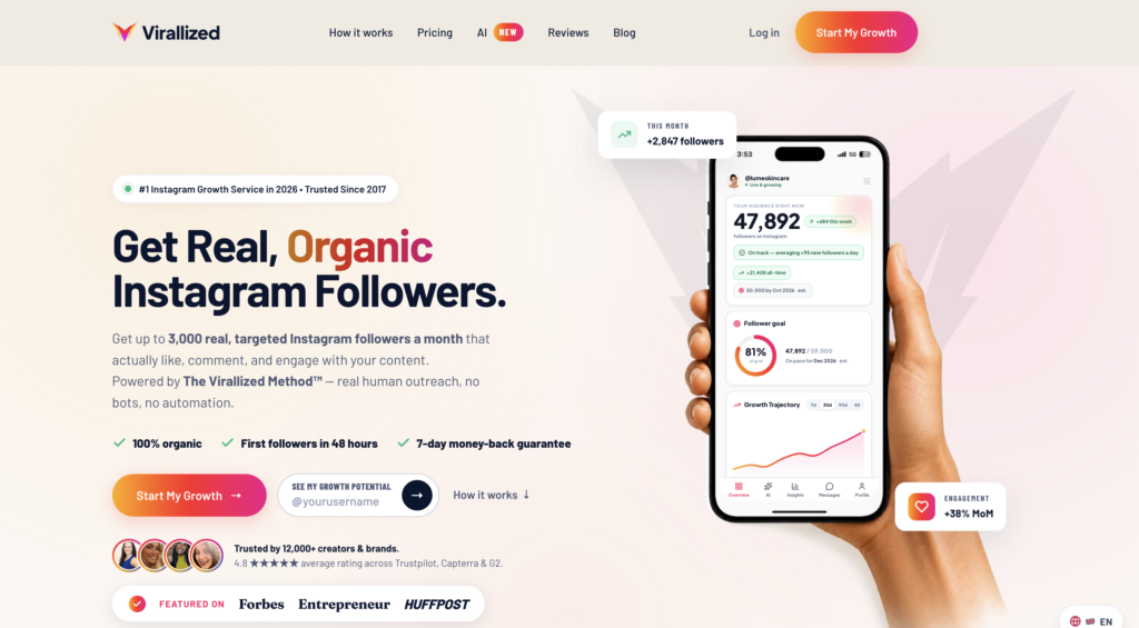 Virallized-homepage